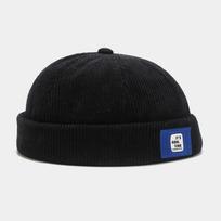 Vintažinė docker kepurė, kepurė be snapelio, kvėpuojanti kepurė-beanie, velvetinė, reguliuojama, vienspalvė, kepurė landlord, jūreivio kepurė, vyrams ir moterims