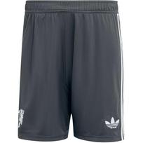 Adidas Originals SS24 Manchester United 24/25 Soccer Bottom Men's Carbon IY7807 M