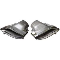 Mercedes-Benz E klasės W212 Išmetimo sistemos duslintuvo antgalio apdaila - Vienos skylės Car Exhaust Pipe