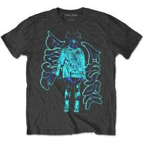 Billie Eilish Neon Graffiti Logo T-Shirt Grey New Unisex T-Shirt XL