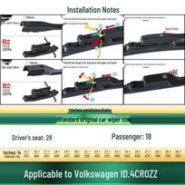 Volkswagen ID.4 CROZZ Frameless Silent Wiper Blade