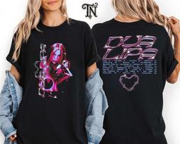 Dua Lipa Koncerto Muzika 2025 Grafinis Marškinėlis Dvišalis Unisex Marškinėlis Unisex Marškinėlis XXL