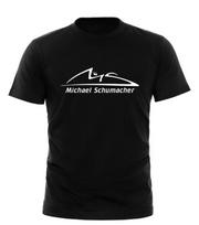 MICHAELIO SCHUMACHERIO MARŠKINĖLIAI F1 Visų DYDŽIŲ JUODI BALTI UNISEX SUAUGUSIEMS Unisex marškinėliai M