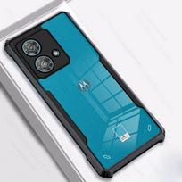 For Motorola Edge 40 Neo 5G Case Clear Acrylic TPU Soft Frame Back Cover Moto Edge40Neo Edge40 Neo 40Neo Armor Shockproof Coque For Moto Edge 40 5G