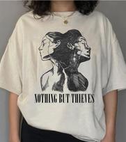 Nothing But Thieves 2023 m. turo marškinėliai Pilno dydžio unisex marškinėliai XXXL