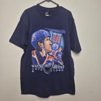 NHL Oilers Wayne Gretzky 99 Ledo Ritulio Marškinėliai Dydis L 19791999 Unisex Marškinėliai S