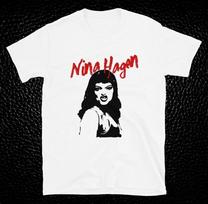 Nina Hagen Gift For Fans Heavy Cotton White Full Size Unisex Shirt Unisex T-Shirt M
