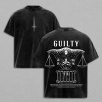Anime Jujutsu Kaisen Higuruma Hiromi Graphic T Shirt Men Women Clothing Tshirt Washed Cotton Tee Harajuku Male T-shirt L