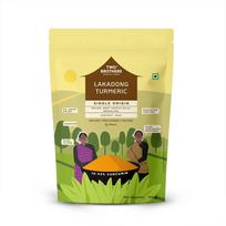 Two Brothers Organic Farms Lakadong Turmeric Powder (150g) | Single Origin | High Curcumin (10-12%) | Hand-Harvested & Sun-Dried | Rich Aroma & D