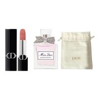 Dior Lūpų dažai Kvepalai Mini Makiažo Pavyzdys Lipstick #999 + Miss Dior 5ml