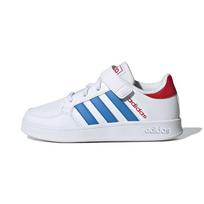 Adidas Breaknet EL Mažam vaikui Balti Mėlyni Rush Vaikų sportbačiai Debesėlio baltumo Ryškiai raudoni GW2899 28