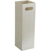 Porte-parapluie - Versa - Jackson - Bois MDF - Blanc - 48,5 x 15 x 15 cm balta