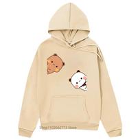 Bubu Dudu Hoodies Couple Tops Cartoon Panda Bear Sweatshirt Women Kawaii Clothes Korean Harajuku Pullover Spring Sudadera S