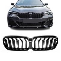 Performance priekinės Grotelės skirtos BMW G30 / G31 / F90 LCI (21-), juodos blizgios