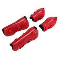 4Pcs Horse Tendon Boots Set Soft Breathable Anti Slip Adjustable PU Shell Tendon Guard Boots for XL