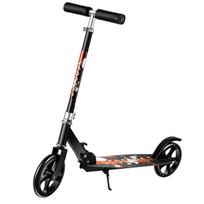 Sulankstomas paspirtukas vaikui, paaugliui, suaugusiajam, suaugusiųjų paspirtukas, visiškai geležinis, 200 mm dideli ratai, miesto, į darbą, miestelio, kojinis paspirtukas