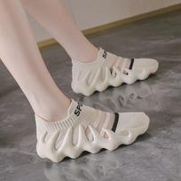Flying knitting sneakers socks octopus gym treadmill shoes yoga indoor and outdoor soft soles lightweight 35