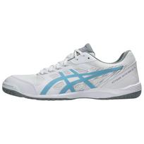ASICS Attack Hyperbeat 4 Kvėpuojantys Palaikantys Žemi Stalo Teniso Batai Unisex Balti Mėlyni 1073A056-102 36