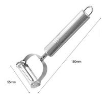 3 in 1 Fruit Peeler Slicing Machine Hand-cranked Stainless Steel Apple Peeler Kitchen Apple Slicer Corer Cutter with Metal Base