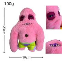 Fuggler SpongeBob SquarePants Patrick Star Serijos Pliušinis Žaislas Maži Monstrai Juokingas Baisus Monstras Dantis Gimtadienio Kalėdų Dovana