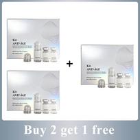 Deep Action Collagen Essence Anti-Wrinkle Lifting Hydrating Pore Refining Anti-Aging Care Set 2pcs+1pc free