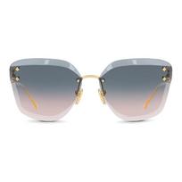 Louis Vuitton Lv Jewel Cat Eye Metaliniai Saulės Akiniai Moteriški Saulės Akiniai Auksiniai Z1626U Gold,F