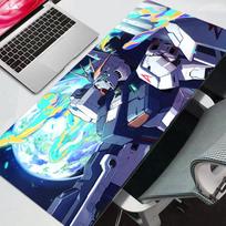 Pelės padėklas Mobile Suit Gundam anime Didesnis XXL Greitis Mini PC Kompiuterio Klaviatūra Stalo kilimėlis Žaidimų priedai Pelės padėklas 30x60x0.2cm