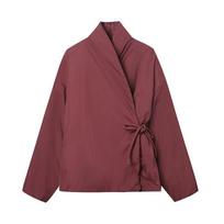 Fashion Women's New Casual Double-placket Kimono Jacket S