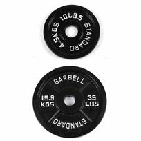 WEZHO Cast Iron Olympic Barbell Plate