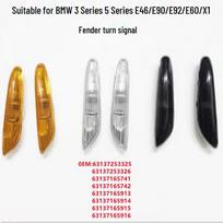 Compatible Fender for BMW E46, E90, E60, X1 (Part Numbers: 63137253325, 63137165913) Left (White)