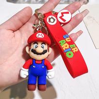 Anime Super Mario Bros Raktų pakabukas Pakabukas Animacinis Mario Luigi Princesė Peach Raktų pakabukas Kuprinė Maišas Automobilio raktų pakabukas Rekvizitas Dovana