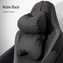 Changan Auto Headrest Neck Pillow & Lumbar Support Cushion Set for CS35/55/CS75Plus black