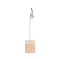 Portable Wooden Desktop Holder for Perfume Essential Oils Tester Paper Strip Aromatherapy Place Card Clips