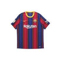 Nike FC Barcelona 2020/21 Stadiono namų futbolo marškinėliai Azijos dydis CD4232-456 S