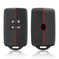 Silikoninis automobilio rakto dangtelis, skirtas Renault Captur Koleos Kadjar Arkana Megane Dacia Duster Sandero Stepway Smart nuotolinio valdymo pultelio dėklas
