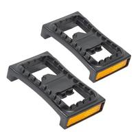 SPD pedalų adapteris Plokščių pedalų adapteris Shimano PD M520 M540 M780 M980 M970 M770 dviračio pedalams Konvertuoti SPD klipą į platformą juoda