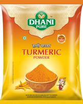 DHANI PURE Turmeric / Haldi Powder ( 500g ) | Premium Quality | High Curcumin | Freshly Grounded | Indian Spice Perfect For Cooking, Curries, Dri
