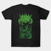 Men Black Print T-shirt Shrek No-Cut Transfer Paper Print Cotton Tshirt 2XL juoda