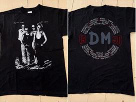 Depeche Mode World Violation 1990 Tour Concert TShirt Unisex T-Shirt XXXL gray
