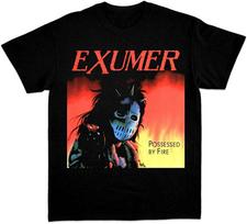 Exumer Possessed Fire Vyriški marškinėliai Juodi medvilniniai Visų dydžių S5XL X128 Unisex marškinėliai XXL