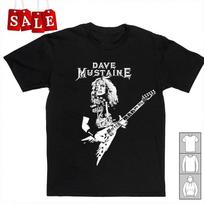Nauja Dave Mustaine legenda Megadeth Dovana gerbėjams Unisex visų dydžių marškinėliai UK126 Unisex marškinėliai XL black