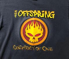 IŠPARDAVIMAS Vintažinis The Offspring Conspiracy Of One Medvilninis Juodas Visų Dydžių Unisex Marškinėlis Unisex Marškinėlis XL