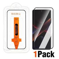 HD Tempered Glass For Xiaomi Redmi 13C 13R 14C 14R For Redmi Note 13 12T 12 Pro Easy Install Dust-proof Screen Protector Redmi Note 12 Pro 5G