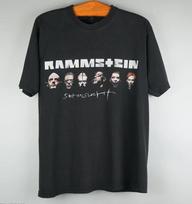 Vintažinis 1990-ųjų rammstein sehnsucht marškinėliai Visų dydžių S5XL Visiems Unisex marškinėliai XL