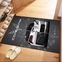 Corvette Speed And Style Square rugs are a great choice for living rooms, bedrooms, home décor, and as gifts. 40cmx60cm