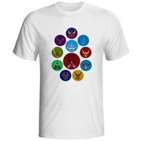 Ronin Warriors Yoroiden Samurai Troopers Nostalgic Anime Unisex T-shirt Style Cool Casual Novelty T Top Printed Tee S