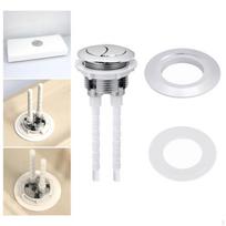 Dvigubo nuleidimo tualeto mygtukas 38 mm 48 mm 58 mm namams Sliver