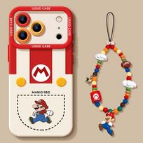 Suitable for Apple 17promax mobile phone case iphone16 Mario 15pro1413 protective cover, fingerprint-resistant iphone 17