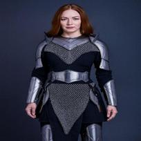 Epic Women's Medieval Armor Set Steel Cuirass Chainmail Female Knight LARP Cosplay Renaissance Warrior Costume