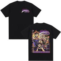 Anime JoJo Keisti Nuotykiai Marškinėliai Narancia Ghirga Manga Grafinis Spaudinys Marškinėliai Vyrams Moterims Laisvalaikio Mados Trumpomis Rankovėmis Marškinėliai 4XL